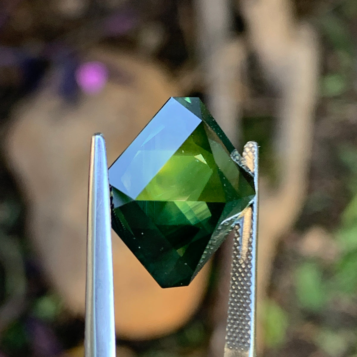 19.46ct Blue Green Australian Sapphire, Octagon