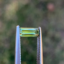 0.87ct Green Sapphire, Emerald Shape