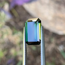 5.77ct Forest Green Australian Sapphire, Emerald Shape