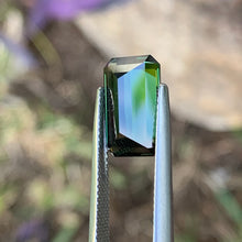 5.77ct Forest Green Australian Sapphire, Emerald Shape