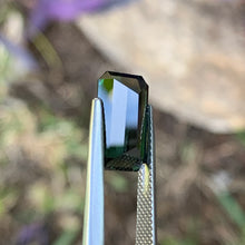 5.77ct Forest Green Australian Sapphire, Emerald Shape