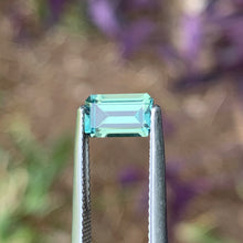 1.35ct Seafoam Green Sapphire, Emerald Shape
