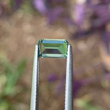 1.35ct Seafoam Green Sapphire, Emerald Shape