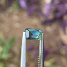 1.35ct Seafoam Green Sapphire, Emerald Shape