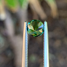 1.23ct Green Sapphire, Round