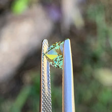 1.0ct Green Sapphire, Trillion