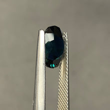 3.4ct Dark Teal Sapphire, Oval