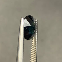 3.4ct Dark Teal Sapphire, Oval