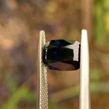 2.77ct Dark Parti Sapphire, Cushion