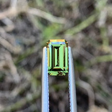 1.57ct Green Sapphire, Emerald Shape