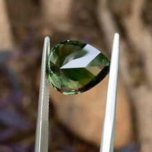 12.99ct Olive Green Sapphire, Pear