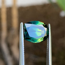 6.25ct Blue Yellow Parti Sapphire, Cushion