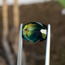 6.25ct Blue Yellow Parti Sapphire, Cushion