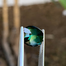 6.25ct Blue Yellow Parti Sapphire, Cushion