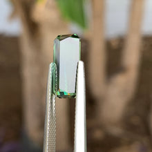 4.82ct Green Sapphire, Emerald Shape