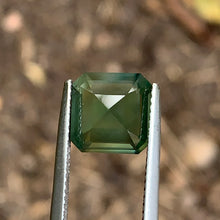 4.66ct Green Sapphire, Octagon
