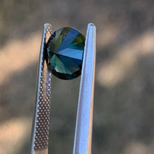 2.74ct Dark Green Sapphire, Round