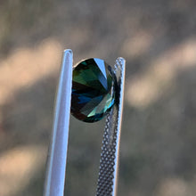 2.74ct Dark Green Sapphire, Round