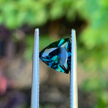 2.00ct Teal Parti Sapphire, Trillion