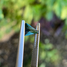 1.54ct Teal Blue Sapphire, Kite Shape