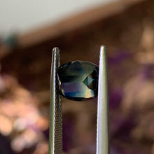 3.25ct Teal/Yellow Parti Australian Sapphire, Cushion