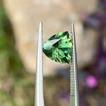 2.39ct Green Australian Sapphire, Trillion