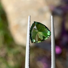 2.39ct Green Australian Sapphire, Trillion