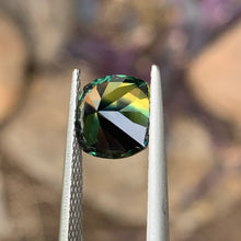 4.00ct Dark Parti Australian Sapphire, Cushion