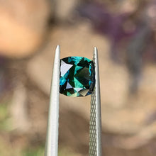 1.36ct Teal Parti Australian Sapphire, Cushion