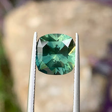4.6ct Seafoam Green Australian Sapphire, Cushion