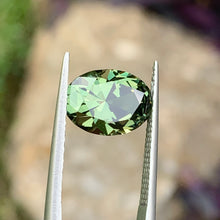 4.58ct Green Australian Sapphire, Oval
