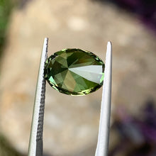 4.58ct Green Australian Sapphire, Oval