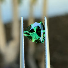 1.58ct Green Australian Sapphire, Trillion