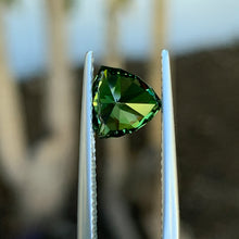 1.58ct Green Australian Sapphire, Trillion