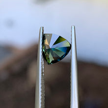 1.47ct Teal Parti Australian Sapphire, Trillion