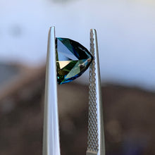 1.47ct Teal Parti Australian Sapphire, Trillion