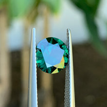 2.34ct Green Australian Sapphire, Round