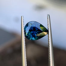 2.00ct Blue Australian Sapphire, Pear Shape
