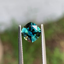 1.66ct Teal Parti Sapphire, Cushion