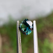 1.66ct Teal Parti Sapphire, Cushion