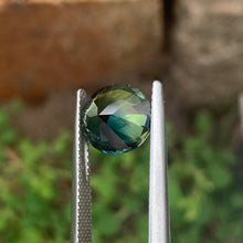 4.14ct Dark Blue Green Sapphire, Oval