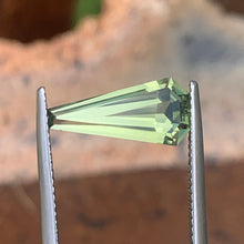 3.12ct Green Sapphire, Long Coffin Shape