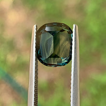 3.64ct Teal Sapphire, Cushion