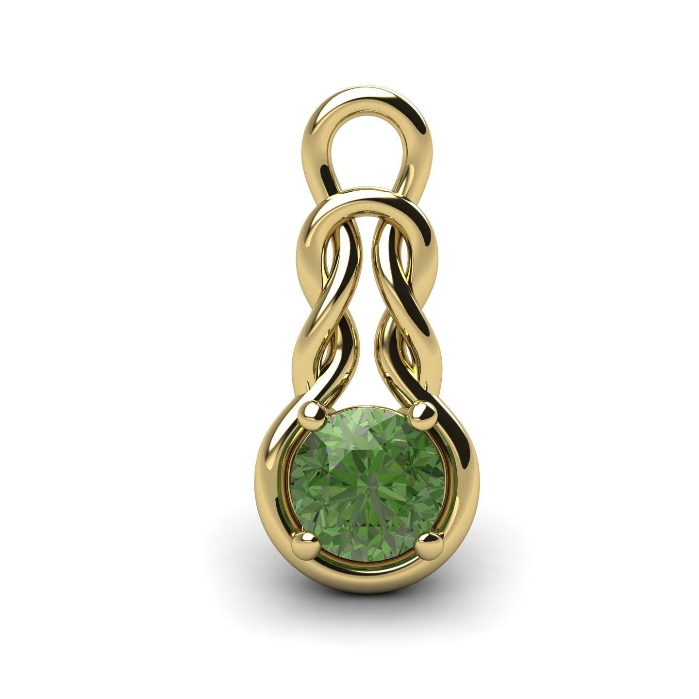 Knot Solitaire Pendant