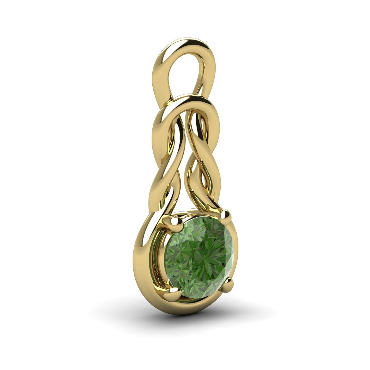 Knot Solitaire Pendant