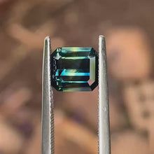 2.7ct Parti Australian Sapphire, Emerald Shape