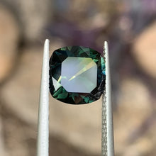 4.00ct Dark Parti Australian Sapphire, Cushion