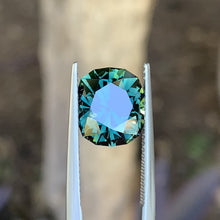 5.3ct Teal Australian Sapphire, Cushion