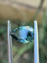 2.8ct Teal Green Sapphire, Pear