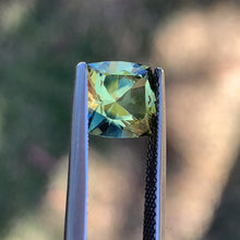 2.65ct Yellow/Blue Parti Sapphire, Cushion